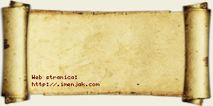 Matija Binić vizit kartica